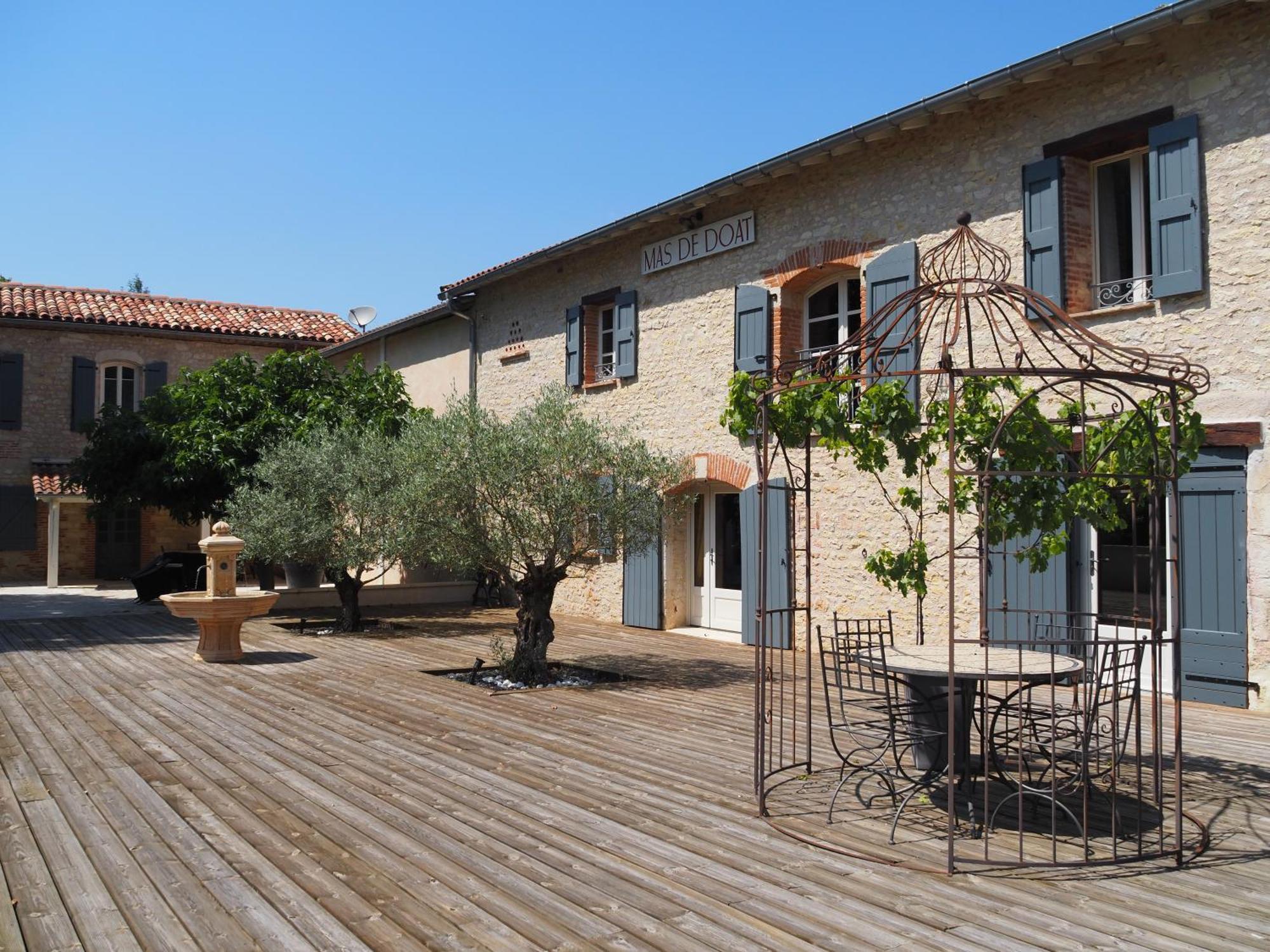 Le Mas de Doat, Gîte de Charme 4 étoiles dans le Triangle d Or proche Gaillac et Albi Senouillac Esterno foto